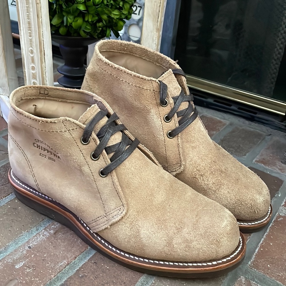 chippewa milford chukka boots